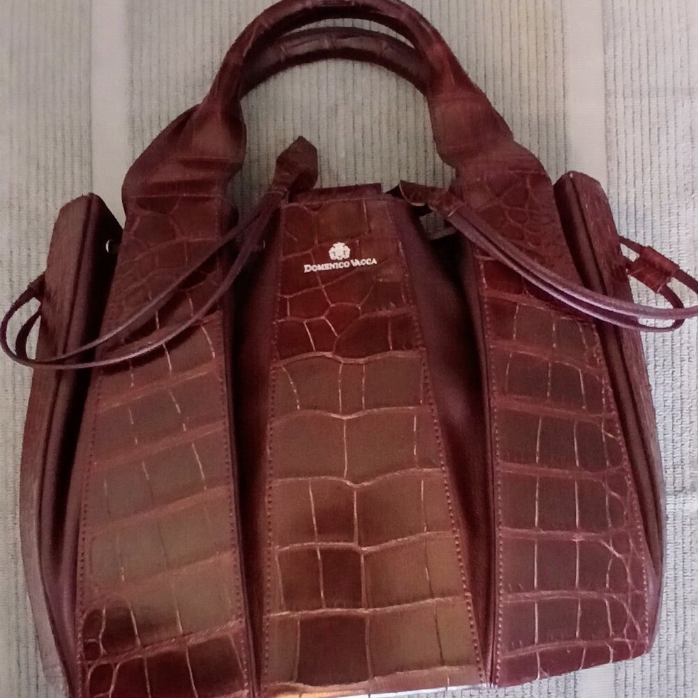 DOMENICO VACCA bag New, 2 Inner Pockets, 100% true leather.